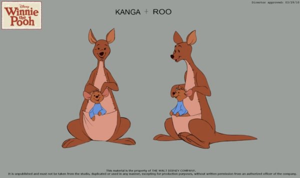 Kanga and Roo Winnie the Pooh Disney