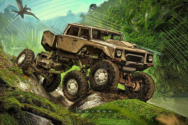 Lamborghini lm002 в Сочи