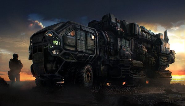 МАЗ 543 Sci Fi