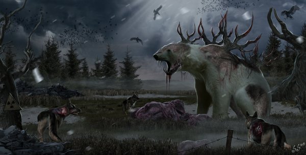 Сталкер МУТАНТ медведь