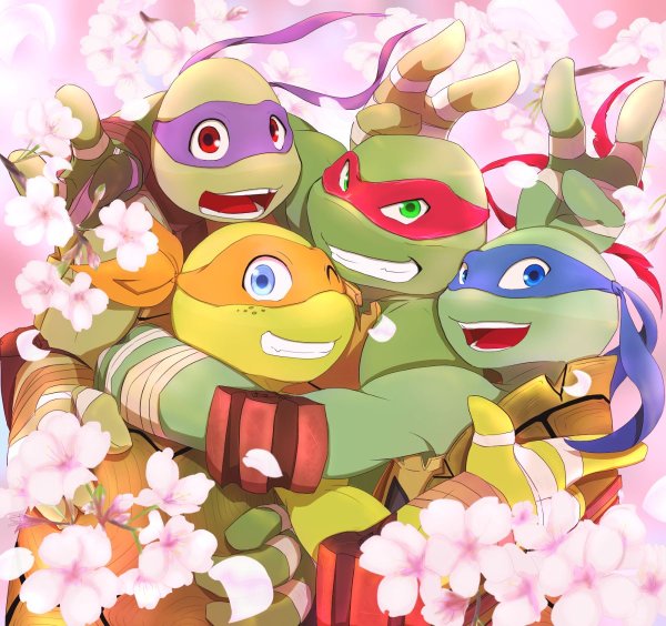 TMNT 2012 аниме
