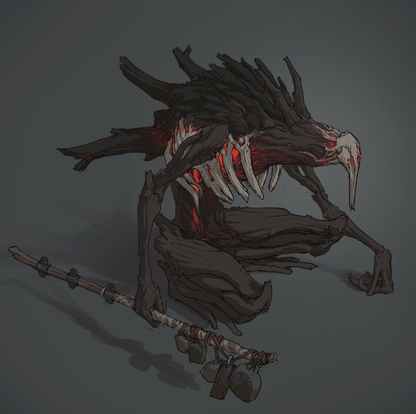 ARTSTATION монстры концепт арт