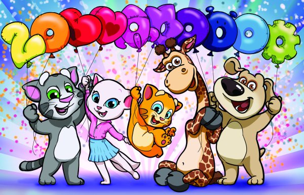 Outfit7 talking Tom and friends