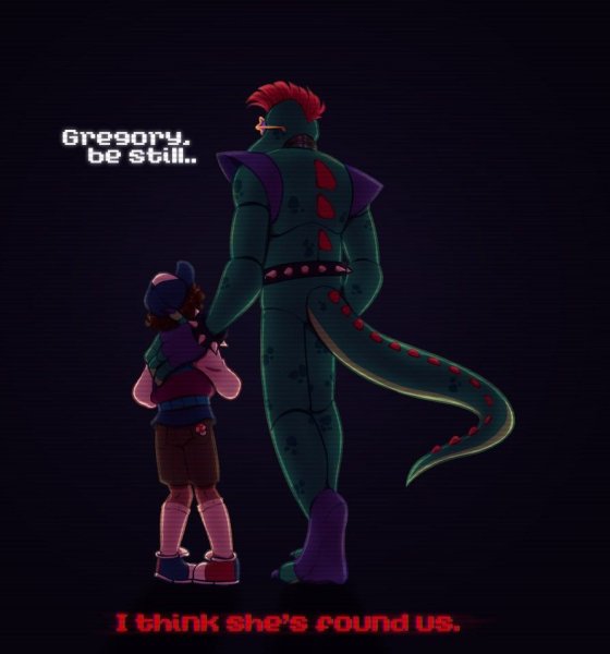Грегори во ФНАФ Security Breach