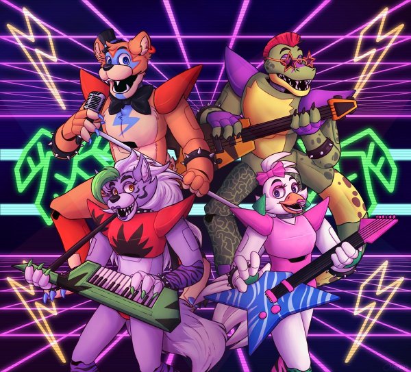 FNAF 9 АНИМАТРОНИКИ