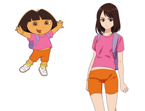 Даша путешественница anime