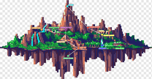 Sonic 3 Angel Island Sprites
