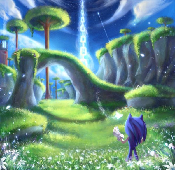 Sonic Colors Planet Wisp