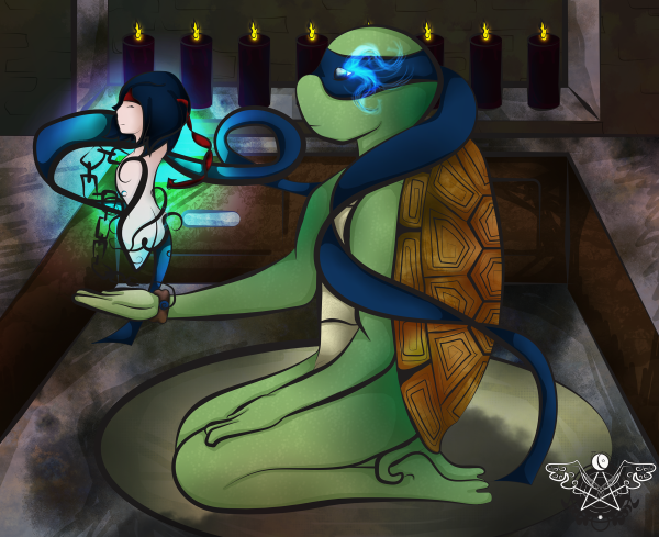 TMNT карай змея