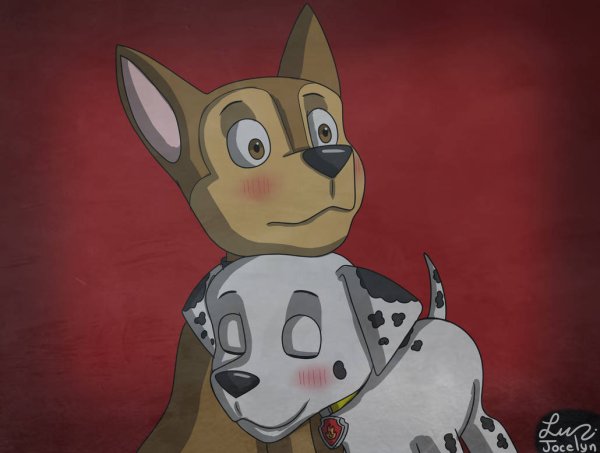Paw Patrol Marshall x Chase