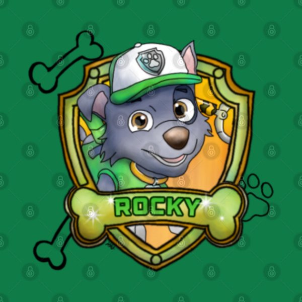 Знак Рокки Щенячий патруль