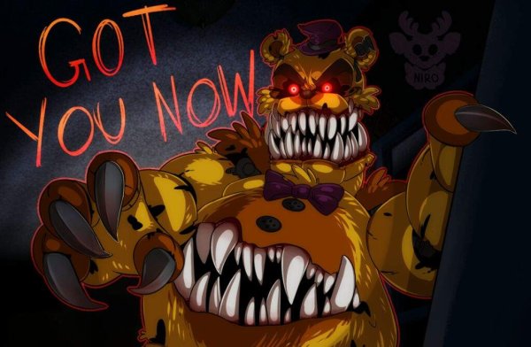FNAF кошмар кошмарный ФРЕДБЕР