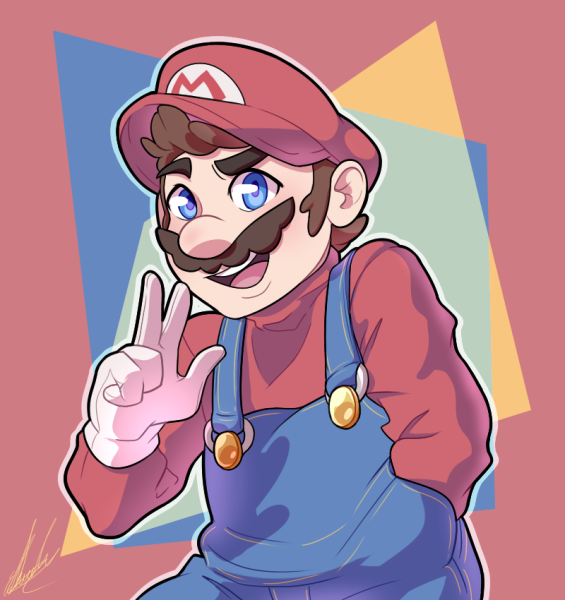 Mario арты