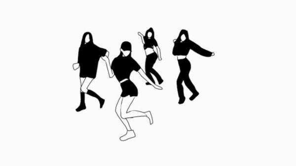 Танцы к поп рисунки