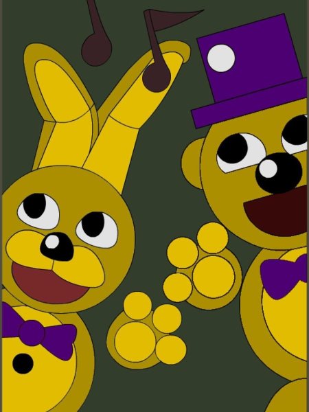 ФНАФ 3 плакаты из игры