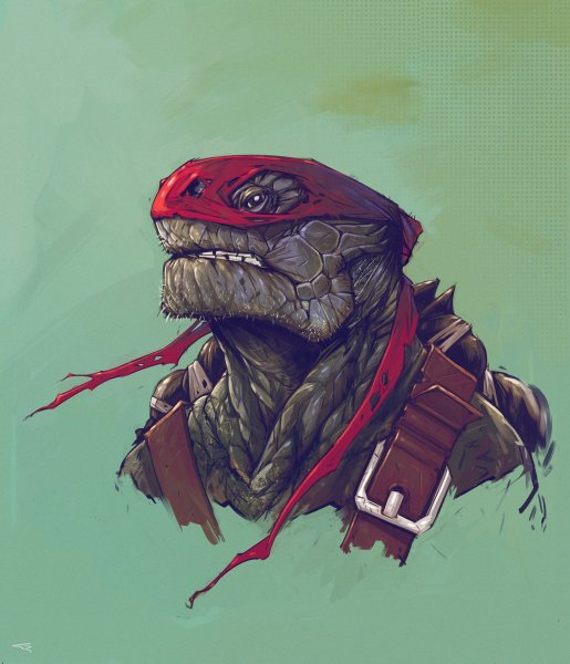 Рафаэль TMNT арт