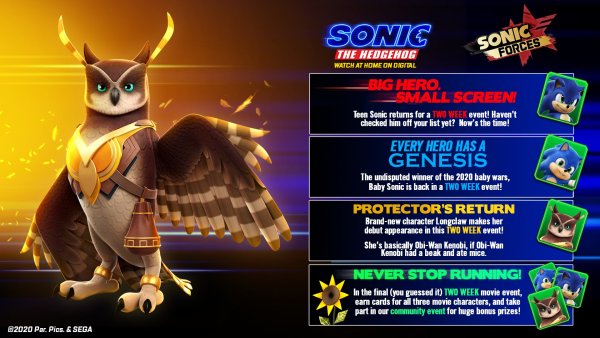 Longclaw Sonic