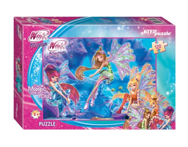 Пазл Step Puzzle Rainbow Winx (75116), 120 дет.