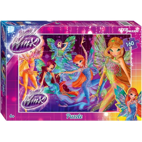 Пазл Step Puzzle Rainbow Winx - 2 (94072), 160 дет.