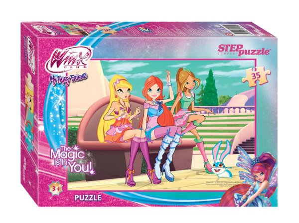 Мозаика "Puzzle" 35 "Winx" (Rainbow)