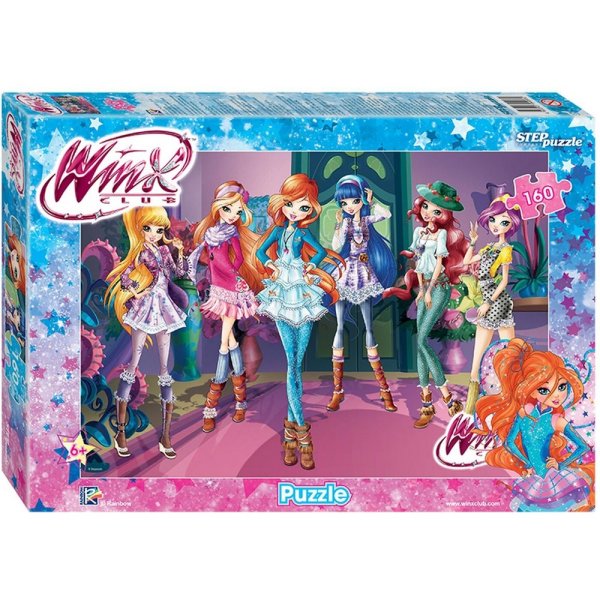 Пазл Step Puzzle Rainbow Winx - 2 (94072), 160 дет.