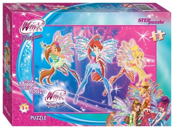Пазл Step Puzzle Rainbow Winx - 2 (94072), 160 дет.