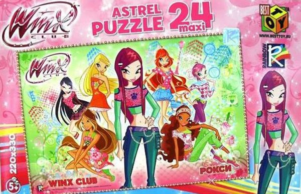 Пазл Maxi "Winx", 24 элемента
