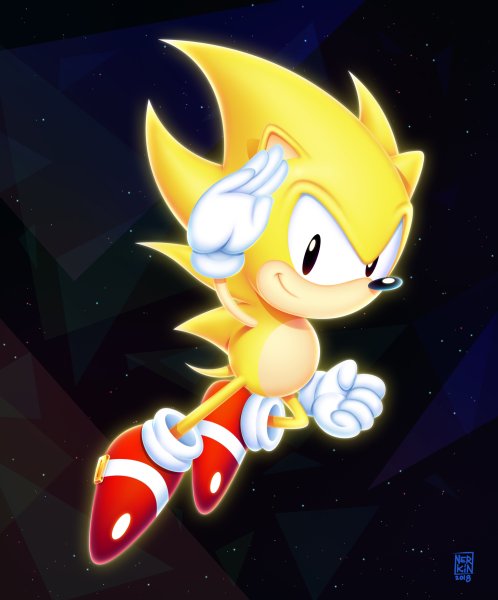 Classic super Sonic