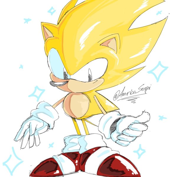 Classic super Sonic
