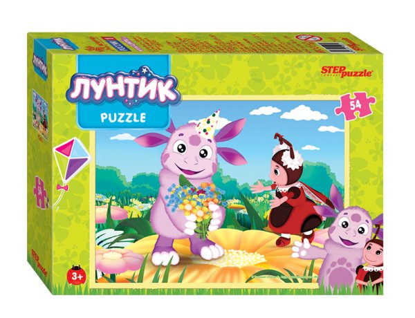 Пазл Step Puzzle мельница Лунтик (95054), 260 дет.