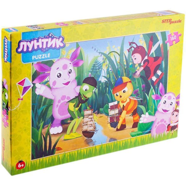 Пазл Step Puzzle мельница Лунтик (81128), 60 дет.