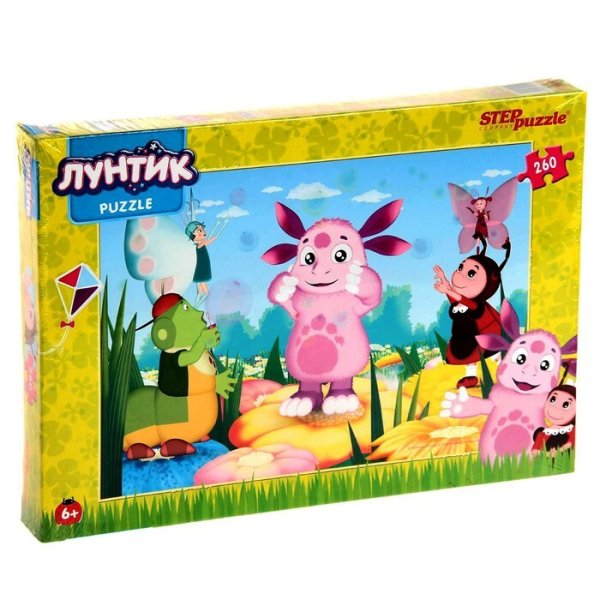 Пазл Step Puzzle мельница Лунтик (81128), 60 дет.