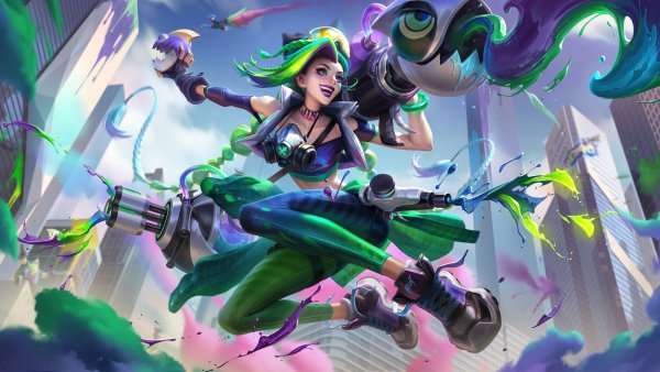 CHROMACRASH League of Legends Jinx