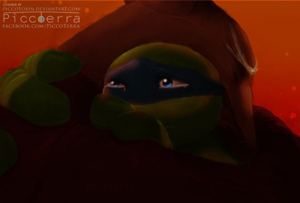 Лео и сенсей TMNT 2012