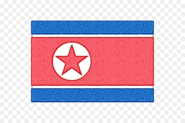 Флаг Китая и КНДР