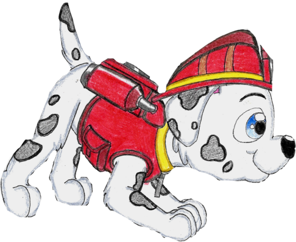 Маршал Paw Patrol Art