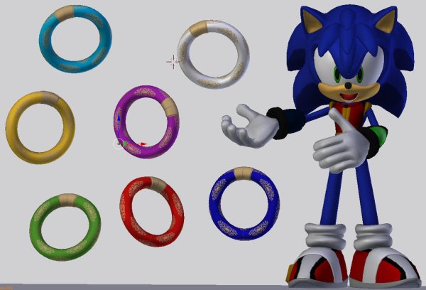 Sonic кольца
