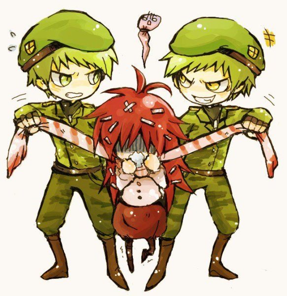 Happy Tree friends Флиппи и Флаки