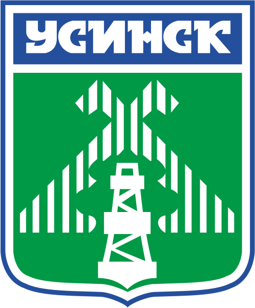 Герб города Усинска Республики Коми