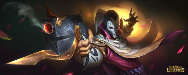 Джин League of Legends Art
