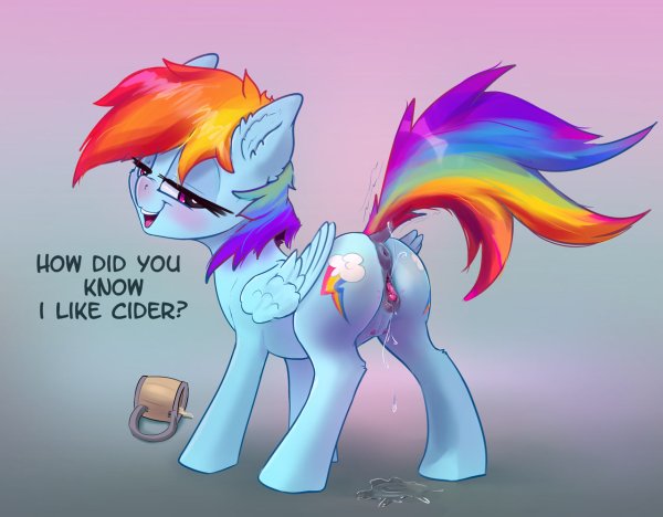 MLP r34 Рейнбоу Дэш
