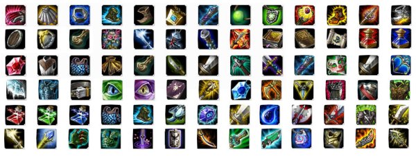 League of Legends предметы