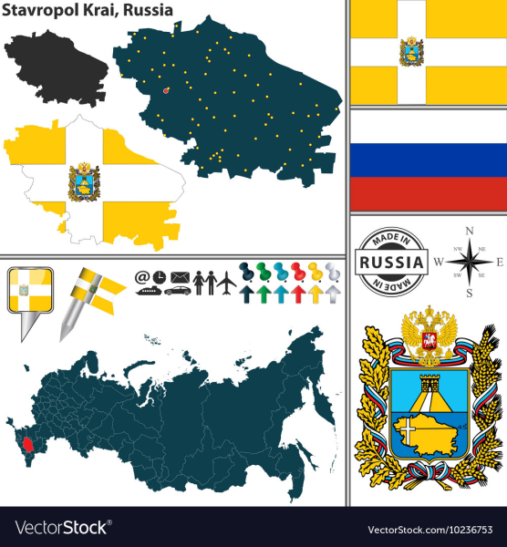 Ставропольский край очертания