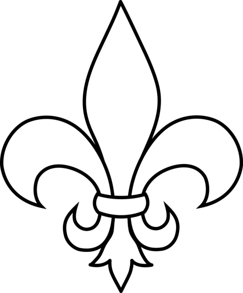 Геральдическая Лилия (fleur-de-Lis)