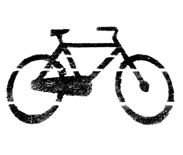 Трафареты велосипедные знаки (45 фото)