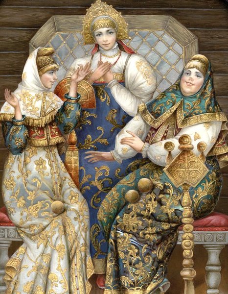 Художник Борис Шавырин Федоскино