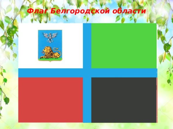 Флаг Белгородской области