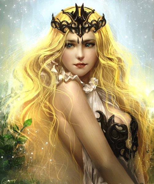 Королева Фрейя арт