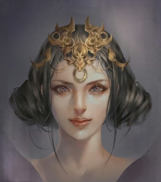 Корона на голове Богини