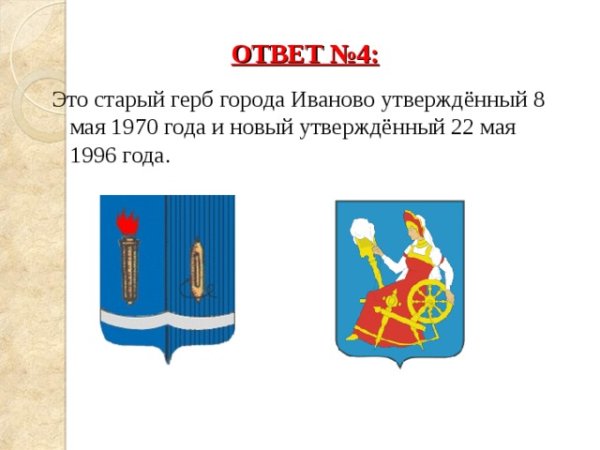 Герб города Иваново